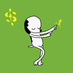 Get Money Dog Dancing GIF