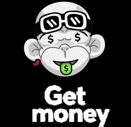 Get Money Monkey GIF