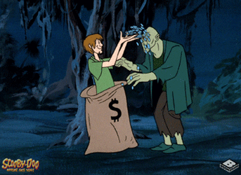 Get Money Scooby Doo Animation GIF