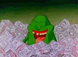 Get Money Slimer Ghostbusters GIF