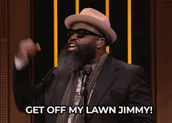 Get Off My Lawn Jimmy Fallon GIF
