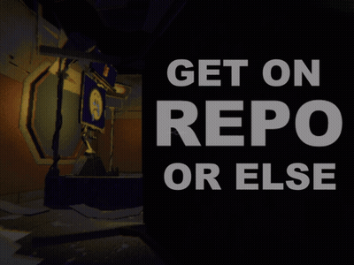 Get On Repo Or Else Poster GIF