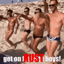 Get On Rust Boys Dance GIF