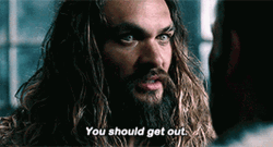 Get Out Aquaman GIF