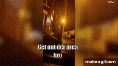 Get Out Der Area Bro GIF