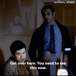 Get Over Here Aaron Pedersen GIF
