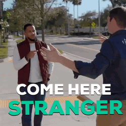 Get Over Here Come Here Stranger Hug GIF