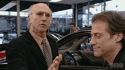 Get Over Here Larry David GIF