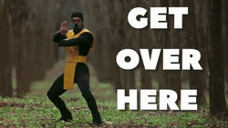 Get Over Here Scorpion In The Forest GIF