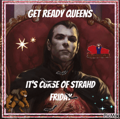 Get Ready Queens It's Curse Of Strahd Friday Man GIF