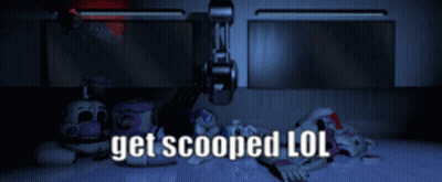Get Scooped Lol Poster With Stuff On Floor GIF