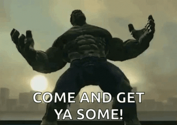 Get Some Hulk GIF