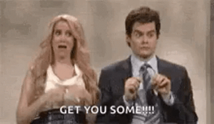 Get Some Kristen Wig GIF