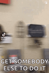 Get Somebody Else To Do It Woman In White Outfit GIF