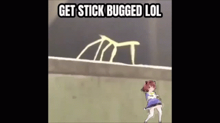 Get Stick Bug Lol Meme  GIF