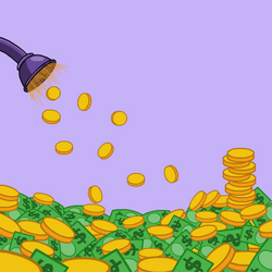 Get That Money Shower GIF