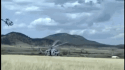 Get To The Choppa Crash GIF
