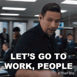 Get To Work Jeremy Sisto FBI GIF