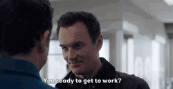 Get To Work Julian McMahon FBI GIF