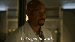 Get To Work Morris Chestnut Rosewood Series GIF