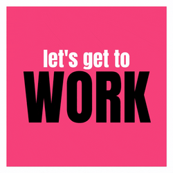 Get To Work Premium Vector Art GIF