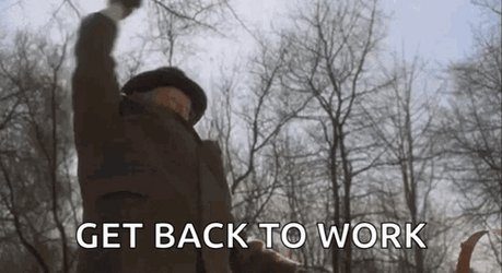 Get To Work Richard Attenborough Whips GIF