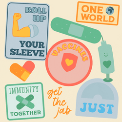 Get Vaccinated Stickers GIF