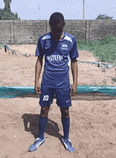 Get Well Soon Message On Man's Face GIF