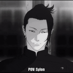 Geto Suguru Face Focus GIF