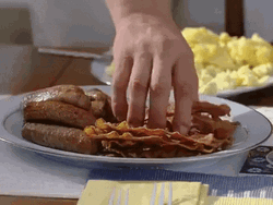 Getting Bacon For Breakfast GIF