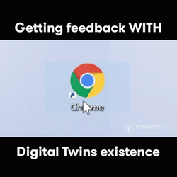 Getting Feedback With Digital Twins Existence GIF