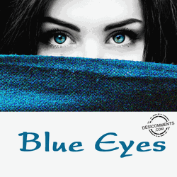 Getting Hypnotized By A Beautiful Blue Eyes GIF