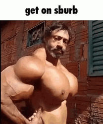 Getting Sturdy Gym Rat Body Building GIF