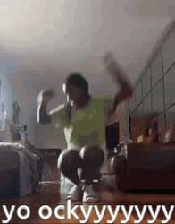 Getting Sturdy Vlogger Tiktok Dance GIF