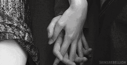 Gf And Bf Holding Hands  GIF