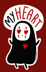 Ghibli Heart Eyes GIF