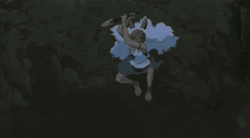 Ghibli Princess Attack Scene GIF