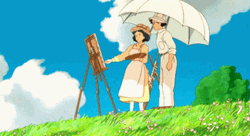 Ghibli The Wind Rises Couple GIF