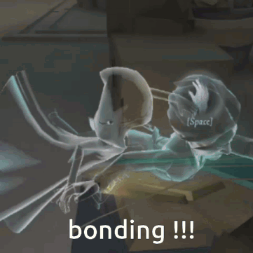 Ghost Dancing In Video Game With Bonding GIF