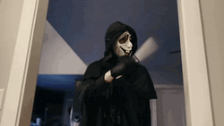 Ghost Face Choosing GIF