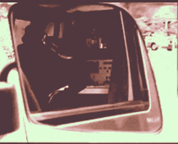 Ghost Face In The Mirror GIF