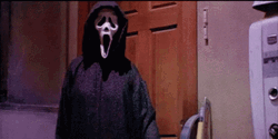 Ghost Face Searching GIF