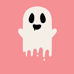 Ghost Hug Cute Melting Floating Cartoon