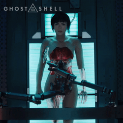 Ghost In The Shell Movie Fixing Scarlett Kusanagi GIF