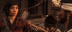 Ghost Of Tsushima Jin Sakai Flute GIF