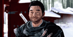Ghost Of Tsushima Jin Sakai Smile GIF