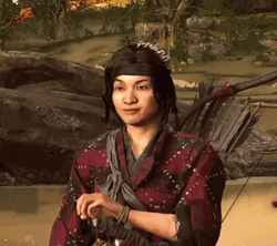 Ghost Of Tsushima Yuna GIF