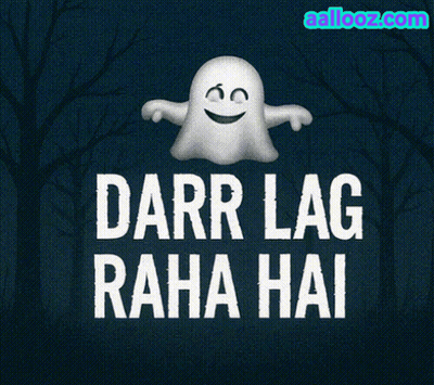 Ghost Poster Darr Lag Raha Hai GIF