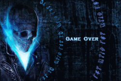 Ghost Rider Game Over GIF