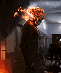 Ghost Rider Getting Out Of Prison GIF